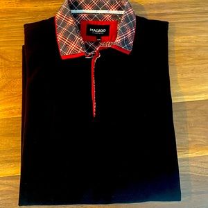Men’s Maceoo polo short sleeve 2XL European size 6. Fits like an XL